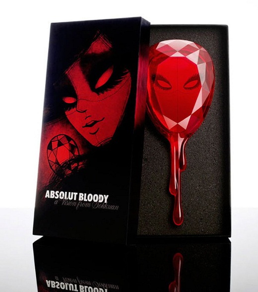 上海热线财经频道-- 黑暗之美 绝对伏特加推出