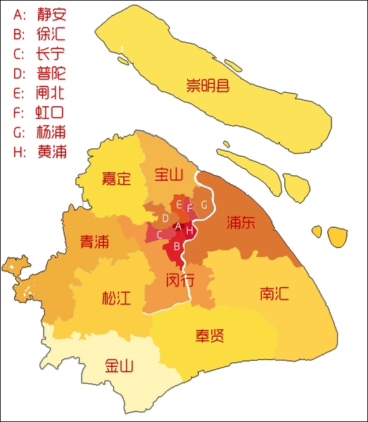 上海热线财经频道-- 5年上海新房均价上涨42.5