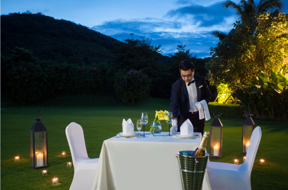 白金别墅管家团队落户三亚半岭温泉海韵别墅度假酒店