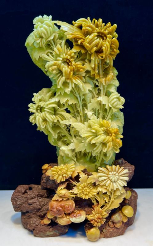 黄余呈大师作品《菊花》