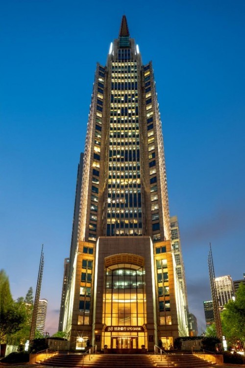 浦发大厦,陆家嘴art deco写字楼仅此一处,尽显现代艺术与复古——上海