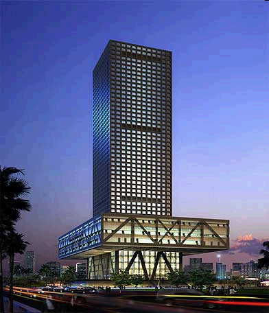 令人瞩目的是上交所和深交所在建的交易所大楼,所