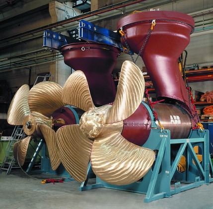 abb在上海建立azipod 船舶推进系统全球生产基地