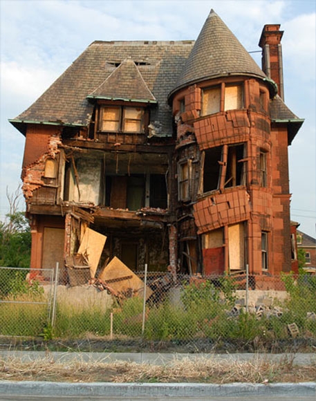 中国人欲抄底的美国底特律1美元房啥样(组图)